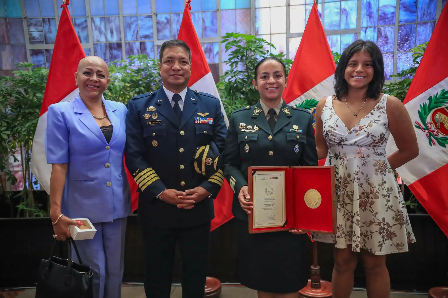 Presidente Balcázar rindió homenaje a la mujer peruana y destacó su lucha histórica por la igualdad de género. Foto: ANDINA/ Prensa Presidencia