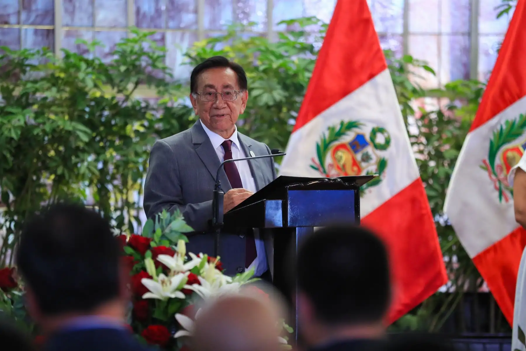 Presidente Balcázar rindió homenaje a la mujer peruana y destacó su lucha histórica por la igualdad de género. Foto: ANDINA/ Prensa Presidencia