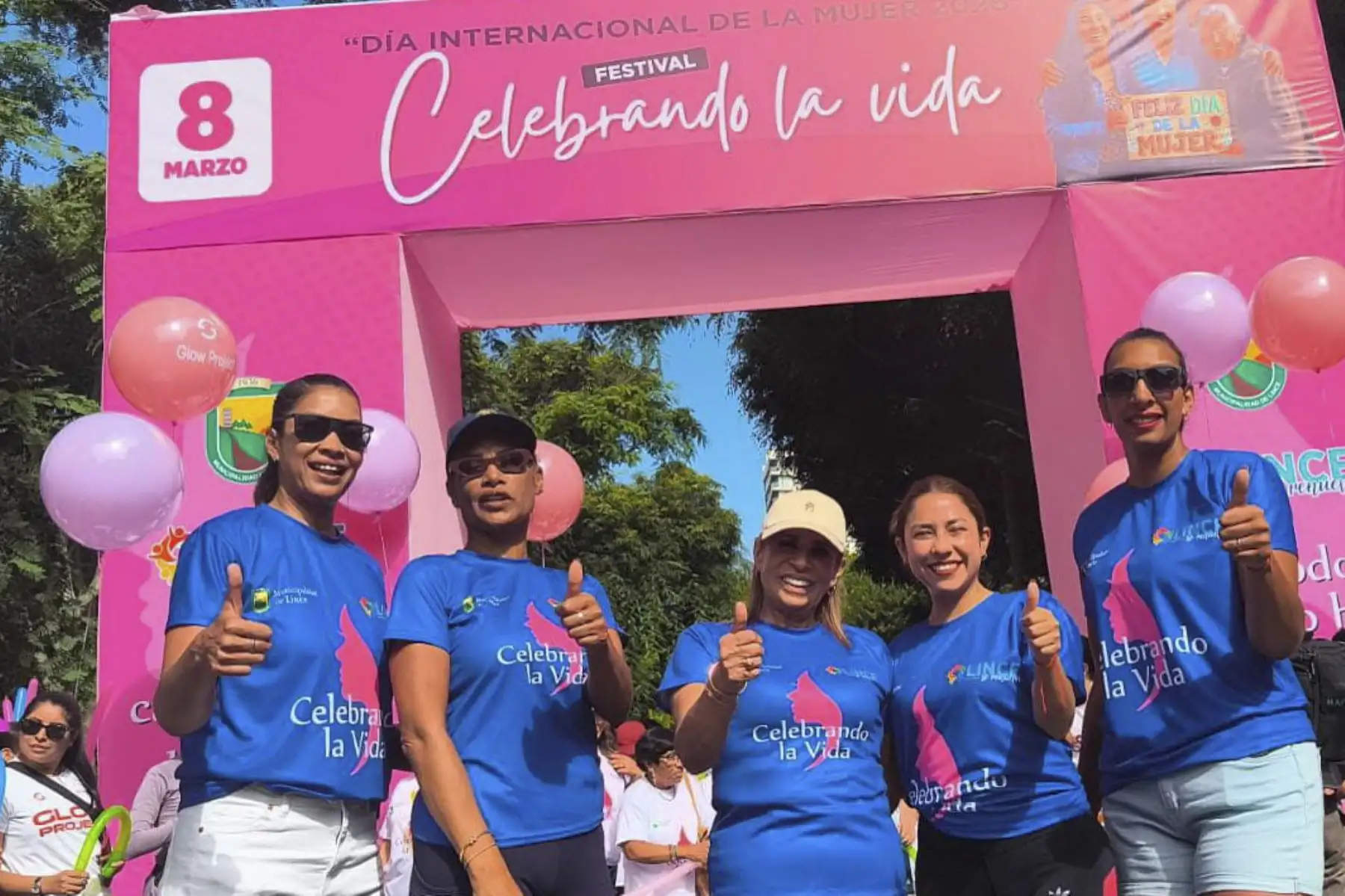 El distrito de Lince conmemoró el Día Internacional de la Mujer con una jornada especial denominada “Celebrando la vida”, que reunió a cientos de vecinas y vecinos en un espacio de reflexión, reconocimiento y promoción del bienestar femenino. Foto: Municipalidad de Lince