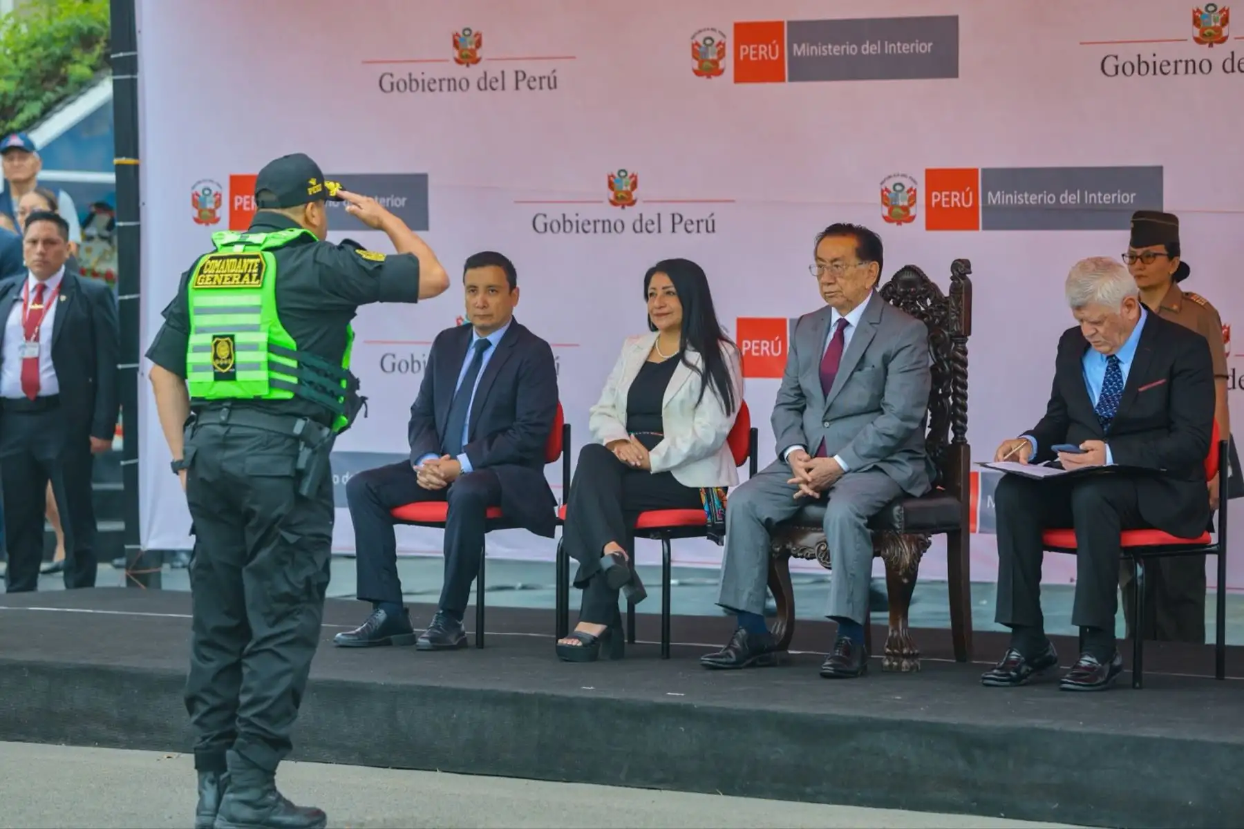 El presidente José María Balcázar participó en la promulgación del Plan Nacional de Seguridad Ciudadana y Lucha contra la Criminalidad 2026-2028. Foto: ANDINA/Prensa Presidencia