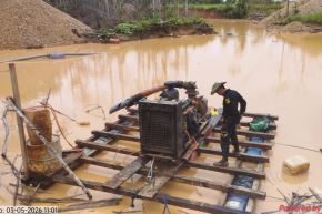  La Policía Nacional asesta duro golpe a la minería ilegal con interdicción de bienes valorizados en más de 13.5 millones de soles. Foto: MININTER/Difusión.