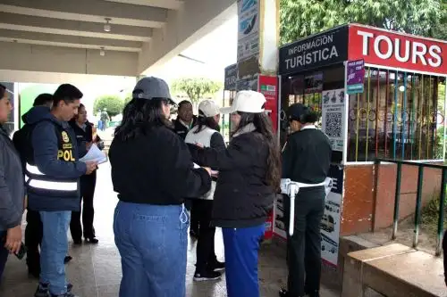 Las acciones de supervisión de Dircetur Junín se ejecutaron con las municipalidades de Huancayo, Tarma y Jauja. Foto: Cortesía Pedro Tinoco