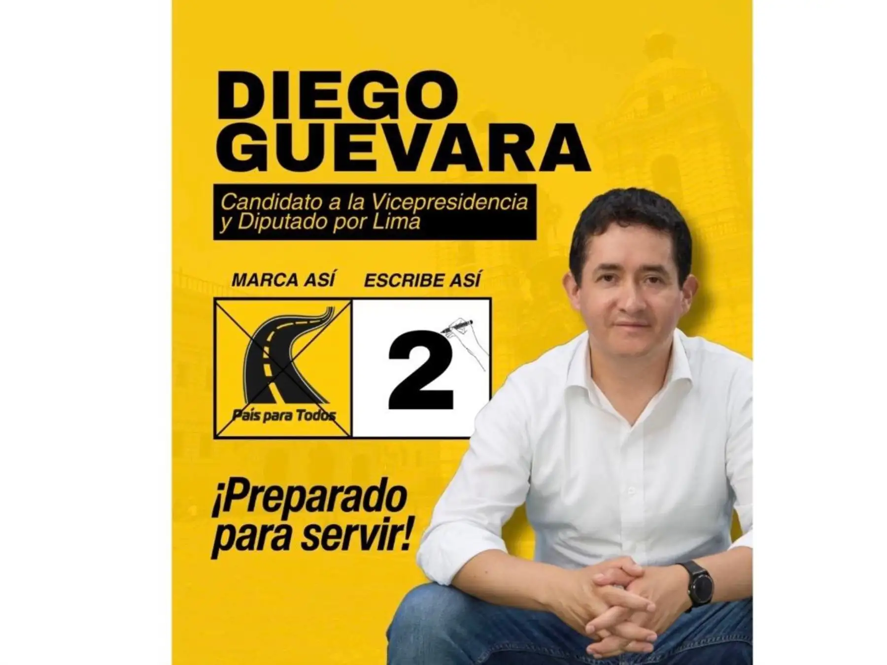 Elecciones 2026: Diego Guevara propone trabajo, becas, guarderías y seguridad para todos