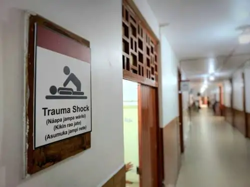 El Hospital Regional de Loreto implementó un sistema de señalización inclusiva e intercultural y fortaleció su equipo de intérpretes de lenguas originarias con el objetivo de mejorar la atención a pacientes indígenas. ANDINA/Difusión