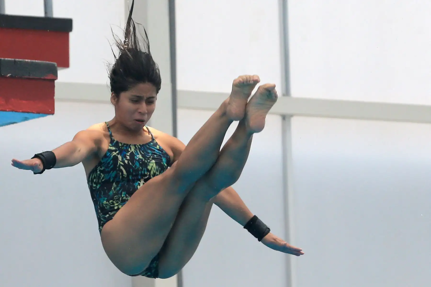 Esta obra también posiciona al Callao como referente nacional en infraestructura acuática, al contar con una de las cuatro piscinas de clavado del país.Foto: ANDINA/Héctor Vinces