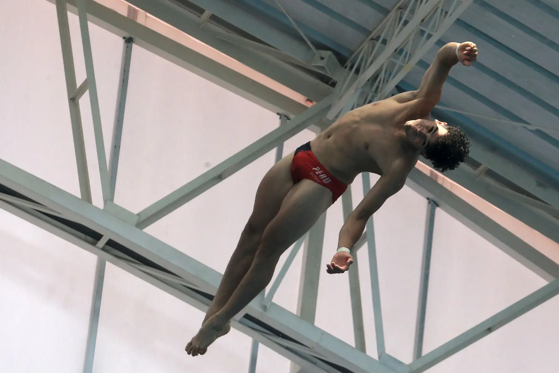 Esta obra también posiciona al Callao como referente nacional en infraestructura acuática, al contar con una de las cuatro piscinas de clavado del país.Foto: ANDINA/Héctor Vinces