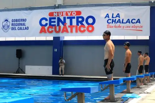 Inauguran renovado Centro Acuático en el Callao