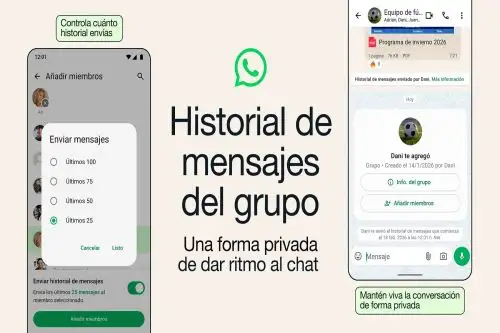WhatsApp presenta historial de mensajes para ponerse al día en grupos