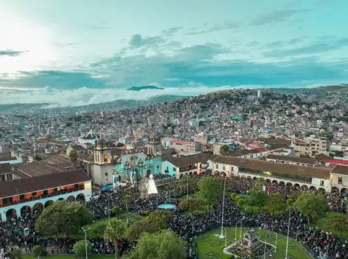 La Semana Santa en Ayacucho es una de las celebraciones religiosas más importantes del Perú. Miles de turistas visitan esta ciudad para participar de sus rituales tradicionales. ANDINA/Difusión
