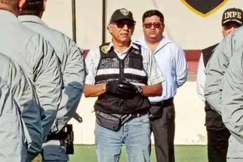 Jorge Cotos Ochoa, presidente del Instituto Nacional Penitenciario (INPE).