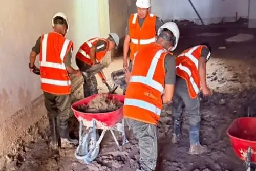 El Ministerio de Defensa, a través de las Fuerzas Armadas, continuará desplegando personal, maquinaria y capacidades logísticas en las zonas afectadas por las lluvias intensas.