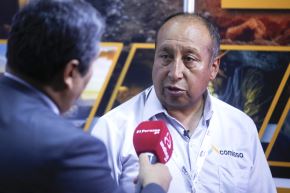 Miguel Mallaupoma, ingeniero agrónomo de Comissa, empresa comunal en la región Áncash.. ANDINA/Eddy Ramos