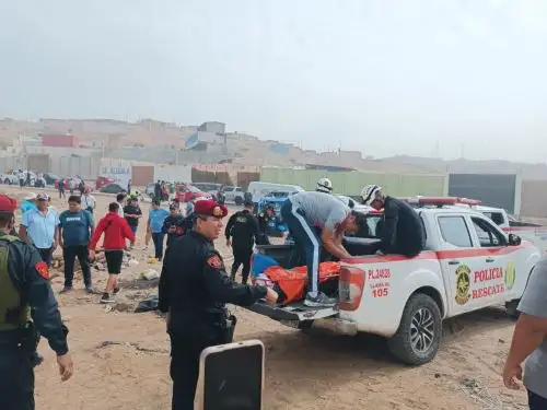 Pescadores hallaron el cuerpo de deportista que se encontraba desaparecido desde hace 11 días cuando nadaba en una playa de Huacho, región Lima. ANDINA/Difusión