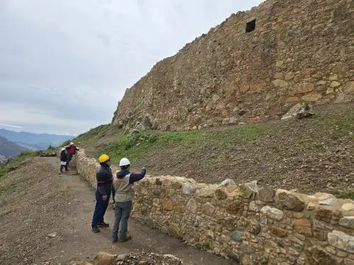 Los futuros trabajos de investigación arqueológica en Cerro Miraflores, ubicado en el distrito de Huamachuco, en La Libertad, se ejecutarán en el subsector Murallas Superiores. ANDINA/Difusión
