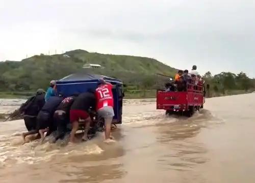 Chongoyape se encuentra en alerta debido a las lluvias intensas registradas en las últimas horas y que han activado varias quebradas y agravado la emergencia en este distrito ubicado en Lambayeque. ANDINA/Difusión