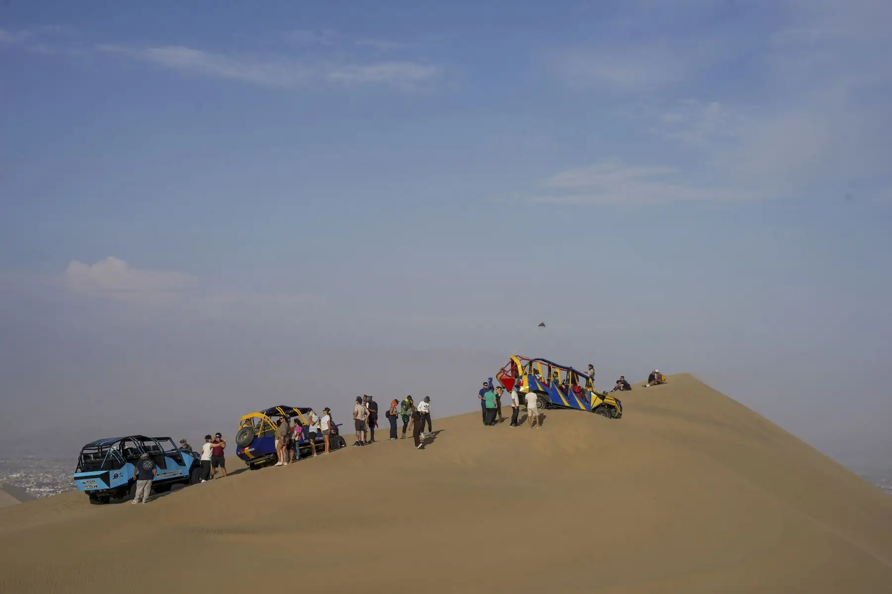 También se puede dar un paseo lleno de adrenalina en los famosos tubulares. Foto: Genry Bautista