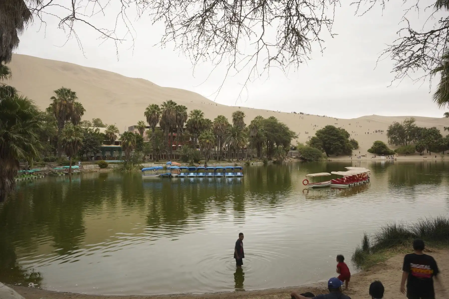 La Huacachina es un oasis lleno de magia en medio del desierto iqueño. Foto: Genry Bautista