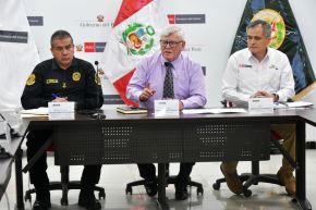 Ministerio del Interior anuncia a transportistas que se fortalecerá la investigación policial con la incorporación de más de dos mil egresados de criminalística. Foto: ANDINA/Difusión