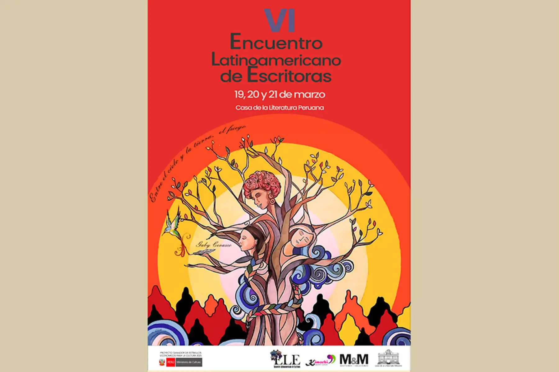 VI Encuentro Latinoamericano de Escritoras se desarrollará del 19 al 21 de marzo en la Caslit, en el centro de Lima.