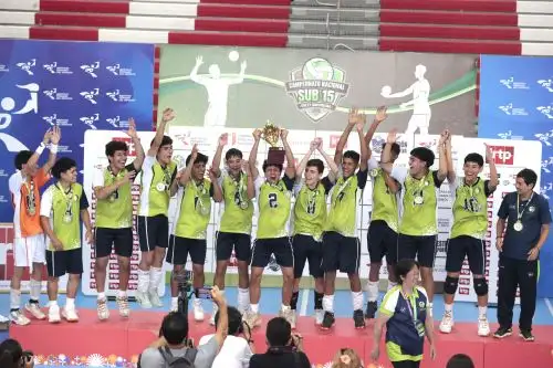 San Isidro se proclama campeón del campeonato masculino  de voley sub 15