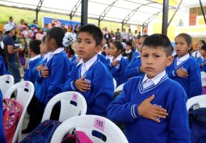 Más de 400,000 escolares de las trece provincias que conforman la región Cajamarca iniciarán este lunes 16 de marzo el año académico en los niveles de inicial, primaria y secundaria. ANDINA/Difusión