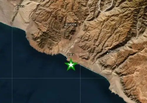 Un sismo de magnitud 4.0, con una profundidad de 78 kilómetros, se registró la mañana de este lunes 16 de marzo en la región Arequipa.
