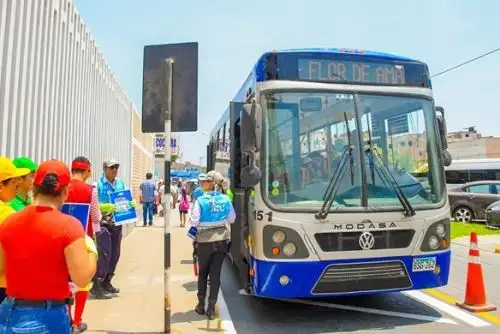 Escolares podrán hacer uso del servicio especial “Cole Bus” en el Rímac. Foto: ANDINA/Difusión