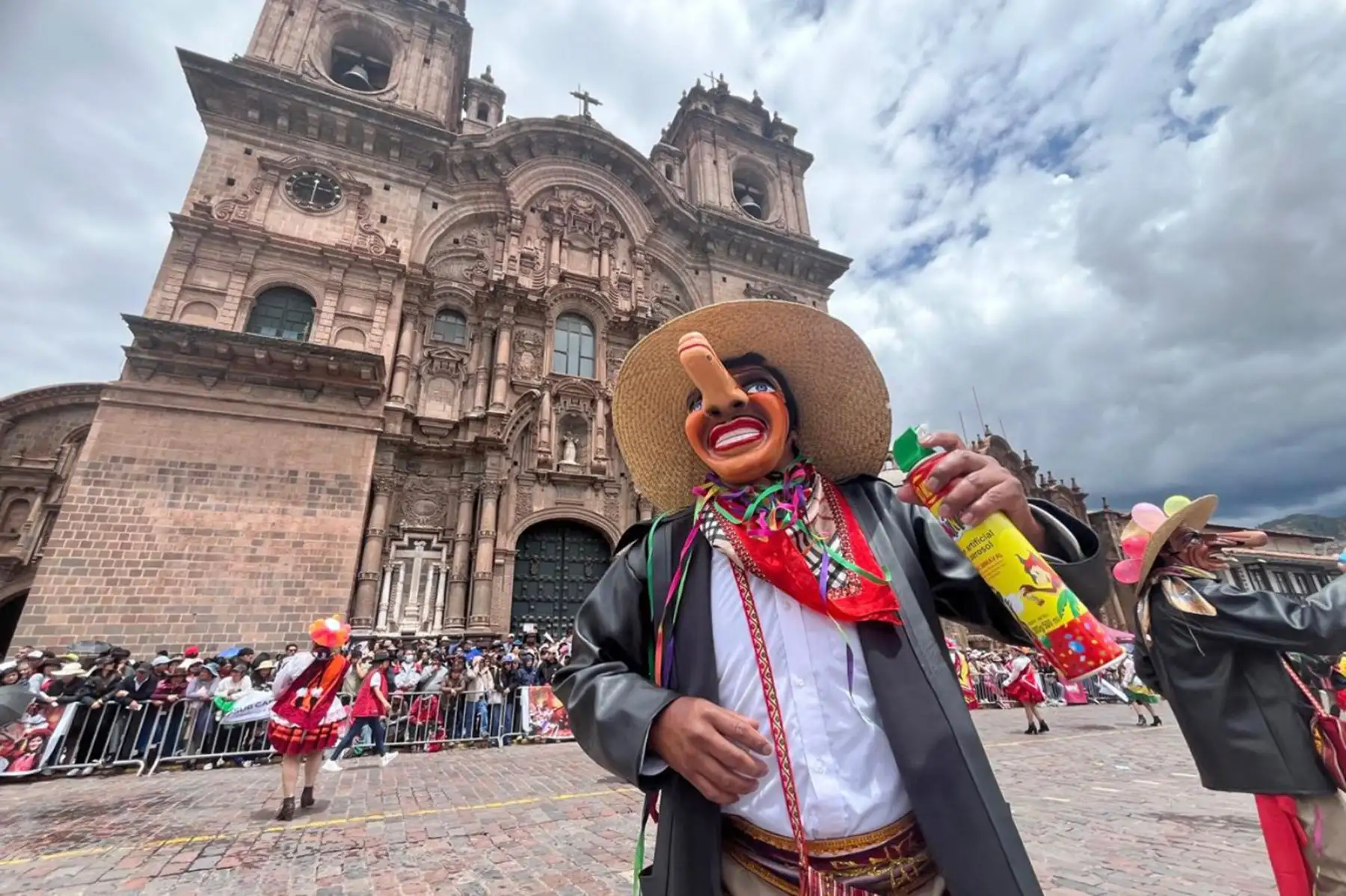 En estás regiones son toda una institución los carnavales y atraen siempre la atención del turismo nacional e internacional. Foto: ANDINA/Percy Hurtado Santillán