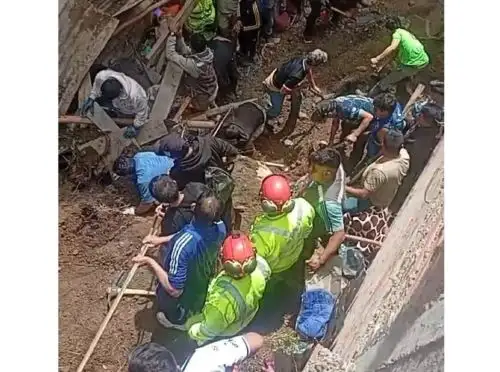 Se elevó a cinco el número de personas fallecidas a consecuencia del deslizamiento de tierra, registrado la tarde del domingo 15 de marzo en el anexo El Encanto, distrito de Parcoy, provincia de Pataz, región La Libertad. ANDINA/Difusión