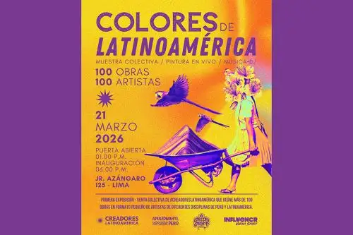 Exposición colectiva "Colores de Latinoamérica".