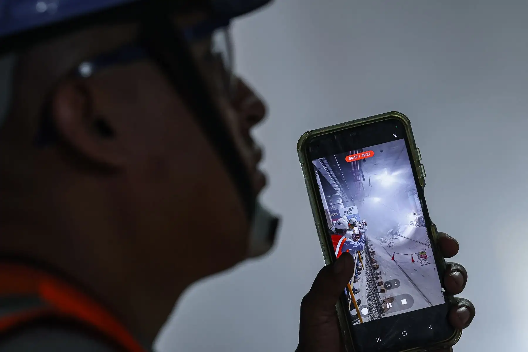 La tuneladora forma parte del equipamiento especializado utilizado para la construcción de los túneles subterráneos del metro. Foto: ANDINA/Difusión.