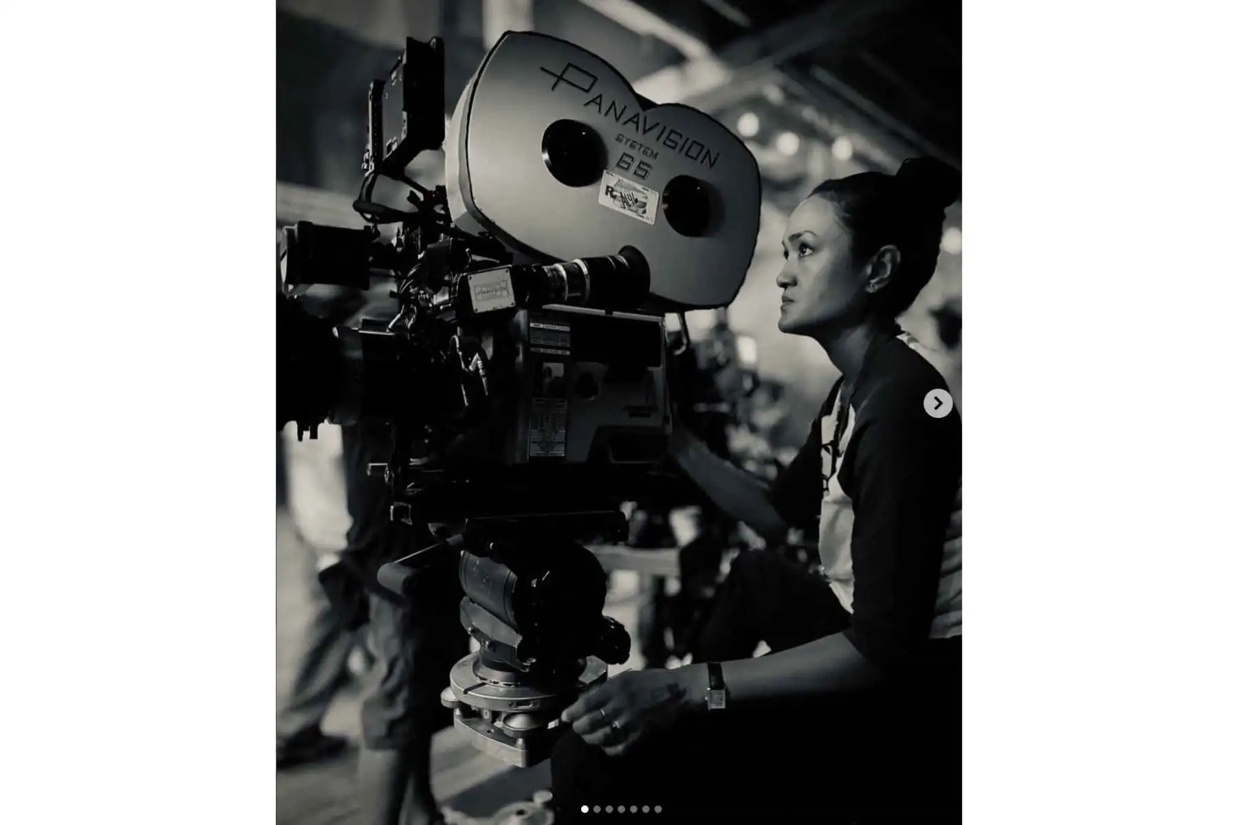 Durante su discurso de aceptación, Durald Arkapaw agradeció a quienes la precedieron en el campo de la cinematografía y reconoció el trabajo de otras profesionales del sector. Foto: IG Oficial de Autumn Durald Arkapaw