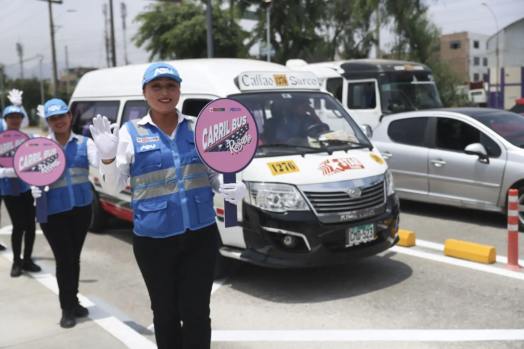 La mejora de infraestructura de la avenida Tomás Valle, realizada por el municipio chalaco, permite una operación más eficiente de la vía.  Foto: ANDINA/Jhonel Rodríguez Robles