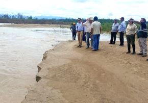 En una mesa técnica articulan acciones urgentes para proteger el patrimonio e infraestructura hidráulica del Santuario Histórico Bosque de Pómac, ante las lluvias intensas. ANDINA/Difusión