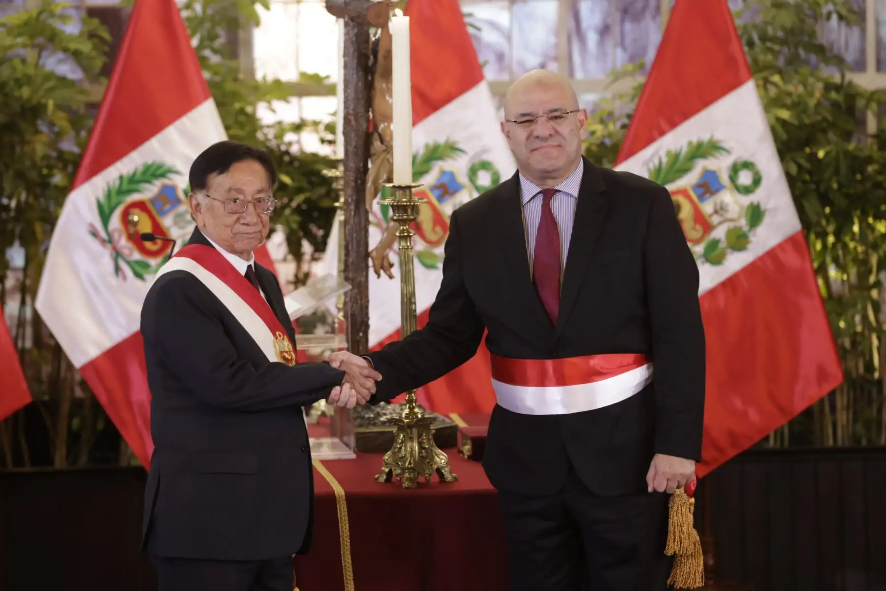 Carlos Alberto Francisco Díaz Dañino juró hoy como nuevo ministro de Defensa. Foto:ANDINA/Luis Iparraguirre