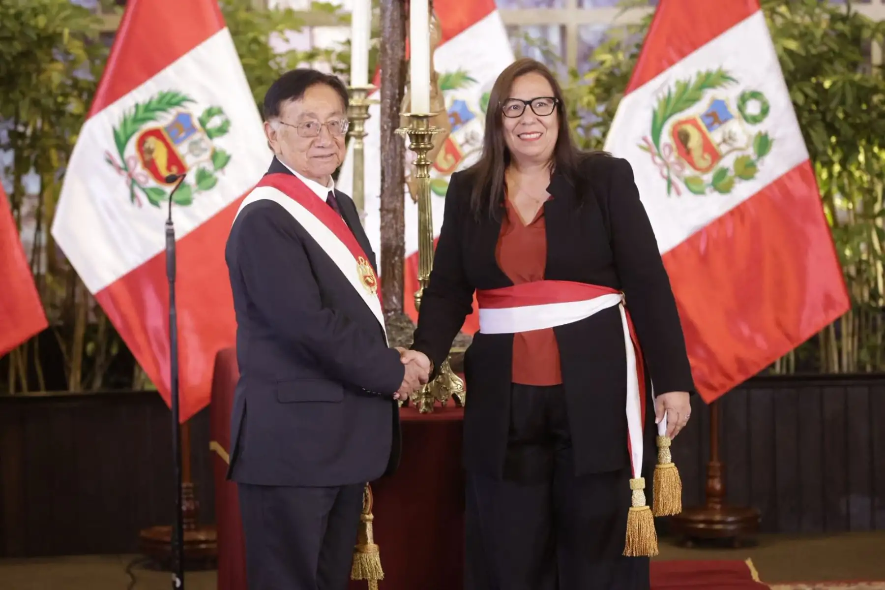 Nelly Paredes del Castillo fue ratificada como ministra del Ambiente. Foto:ANDINA/Luis Iparraguirre