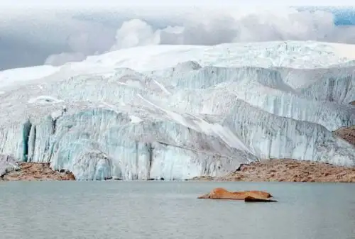 Glaciar Morojani, ubicado en el nevado Quelccaya de la Cordillera de Vilcanota, en el departamento de Cusco. Foto: Inaigem