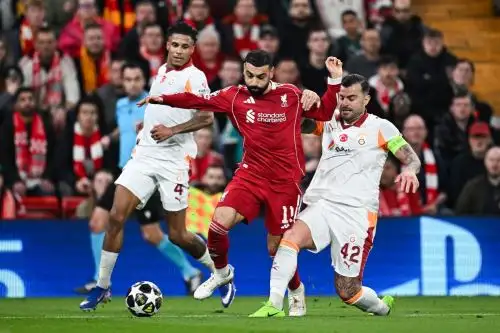 Liverpool eliminó a Galatasaray en octavos de final de Champions League. Foto: AFP.