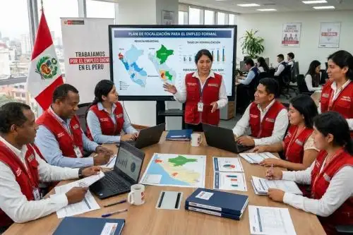 El Ministerio de Trabajo y Promoción del Empleo (MTPE) lanzó el concurso InnovaRegión 2026, dirigido al personal que presta servicios en las Gerencias y Direcciones Regionales de Trabajo y Promoción del Empleo (G/DRTPE).ANDINA / Difusión.