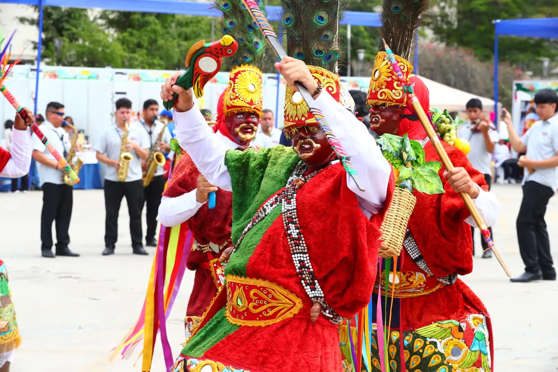 Danza guerrera de los Shapish, patrimonio cultural de la nación.
Foto: ANDINA/Verónica Calderón Zúñiga