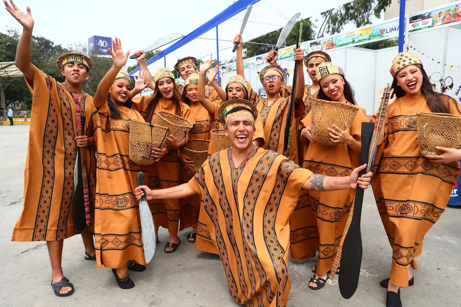 Bailes típicos como parte de la muestra cultural, resaltando la diversidad y riqueza de sus tradiciones.
Foto: ANDINA/Verónica Calderón Zúñiga