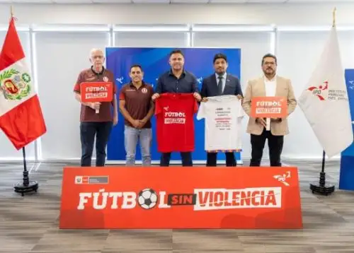 IPD une fuerzas con Liga 1 y clubes  para desterrar la violencia y el racismo en estadios