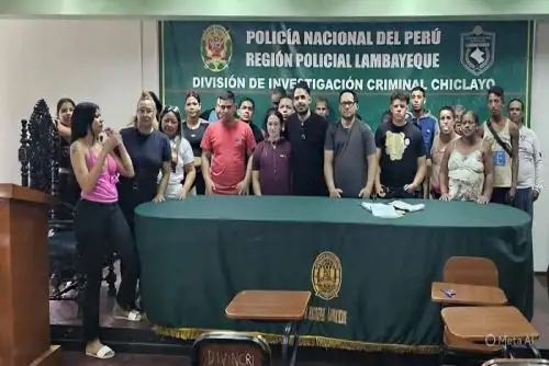 El operativo estuvo a cargo de efectivos de la Divincri, en coordinación con la Superintendencia Nacional de Migraciones.