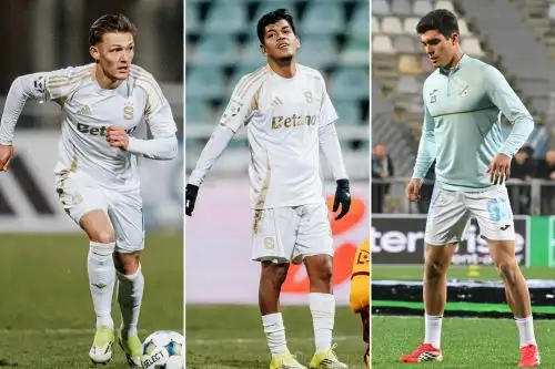 Los tres jugadores llegaron a sus equipos a comienzos del 2026.