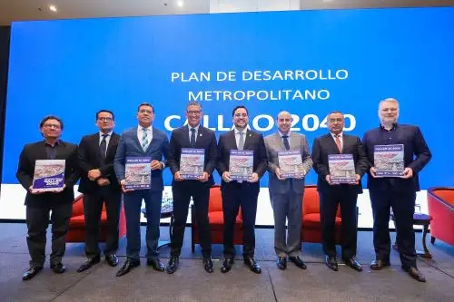 Presentación del Plan de Desarrollo Metropolitano Callao al 2040. ANDINA/Difusión