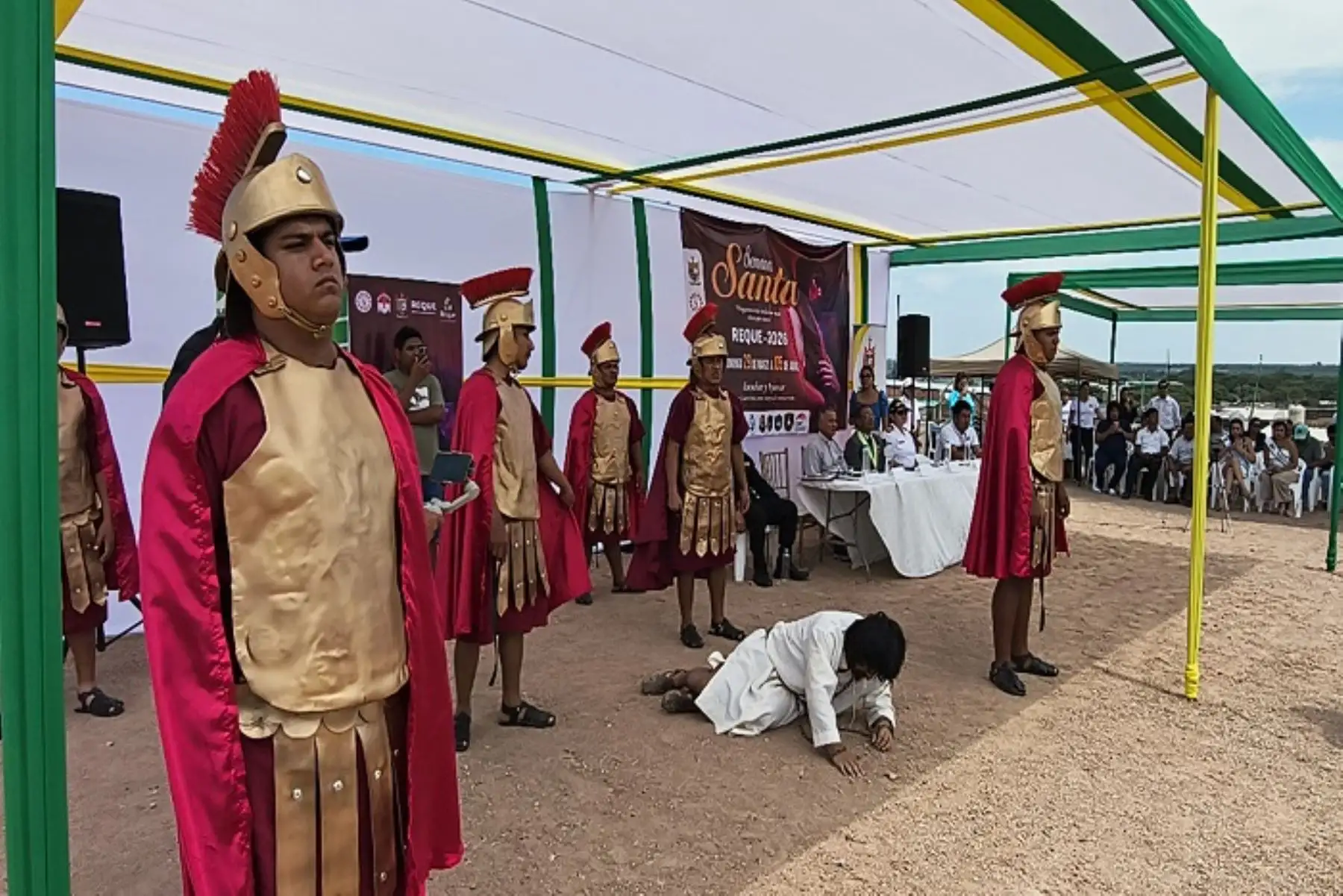 Reque se alista para una Semana Santa innovadora, con tradición y gran despliegue escénico