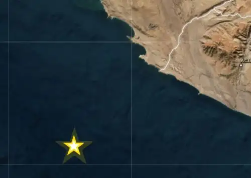 Un temblor de magnitud 4.9 se registró en la madrugada de hoy viernes 20 de marzo frente a la ciudad de San Juan de Marcona, en Ica.