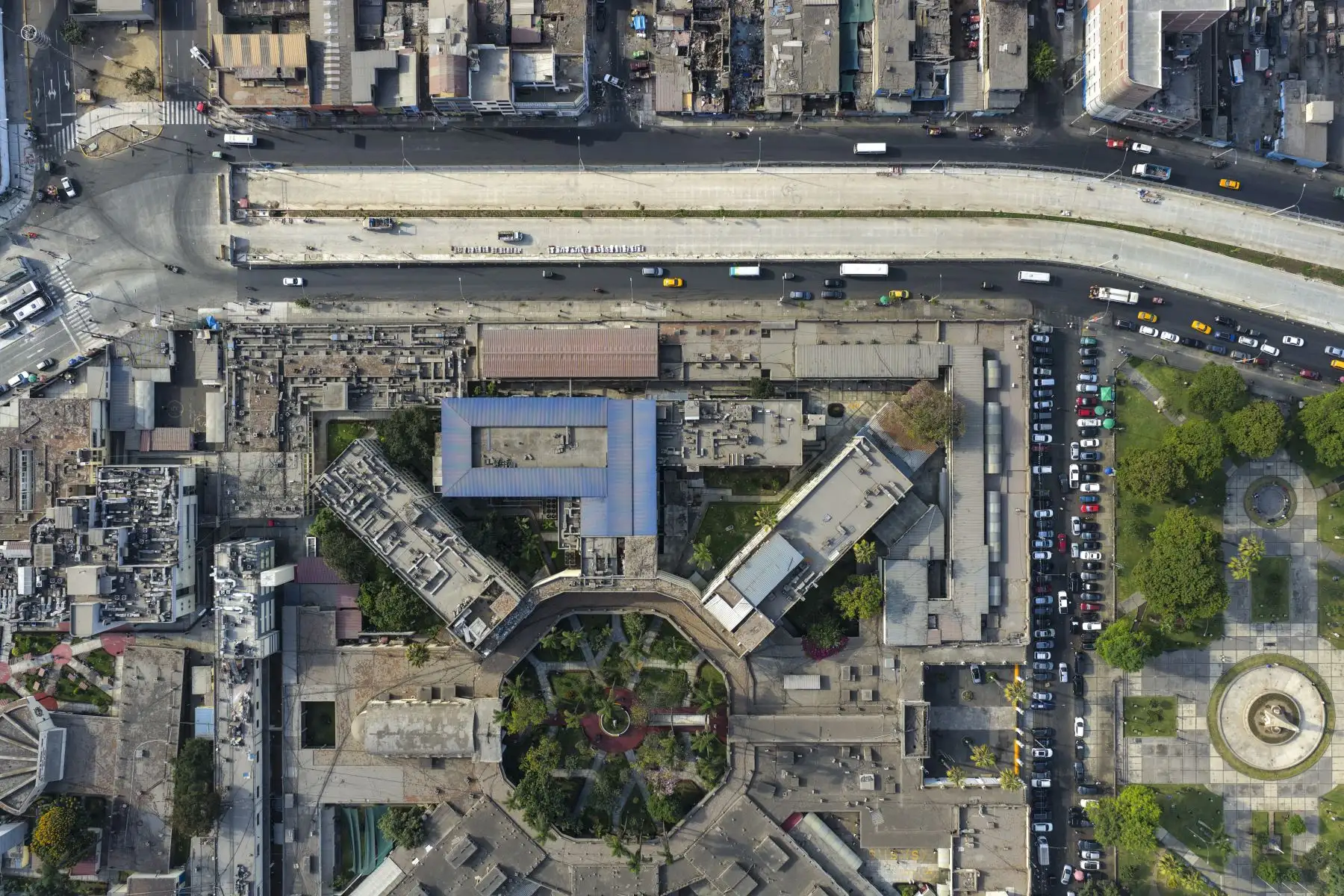 Obras en la Vía Expresa Grau buscan integrar el Metropolitano con la Línea 1 del Metro. Foto: ANDINA/ Juan Carlos Guzmán