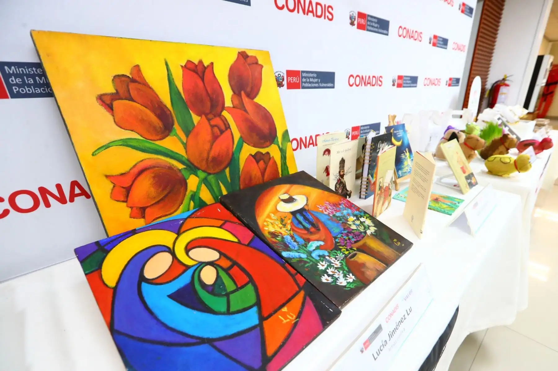 La actividad fue organizada por el MIMP a través del Consejo Nacional para la Integración de la Persona con Discapacidad (Conadis), reafirmando su enfoque de derechos. 
Foto: ANDINA/Verónica Calderón