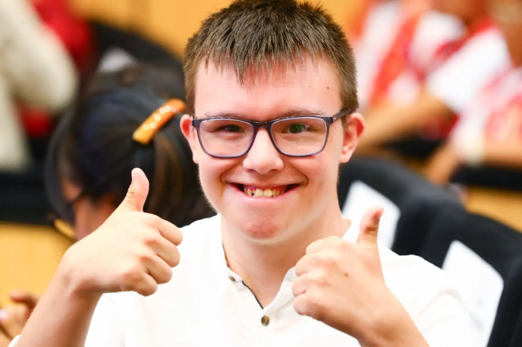 En el marco del Día Mundial del Síndrome de Down, el MIMP destacó a 20 personas por su talento, autonomía y contribución a la sociedad. Foto: ANDINA/ Verónica Calderón